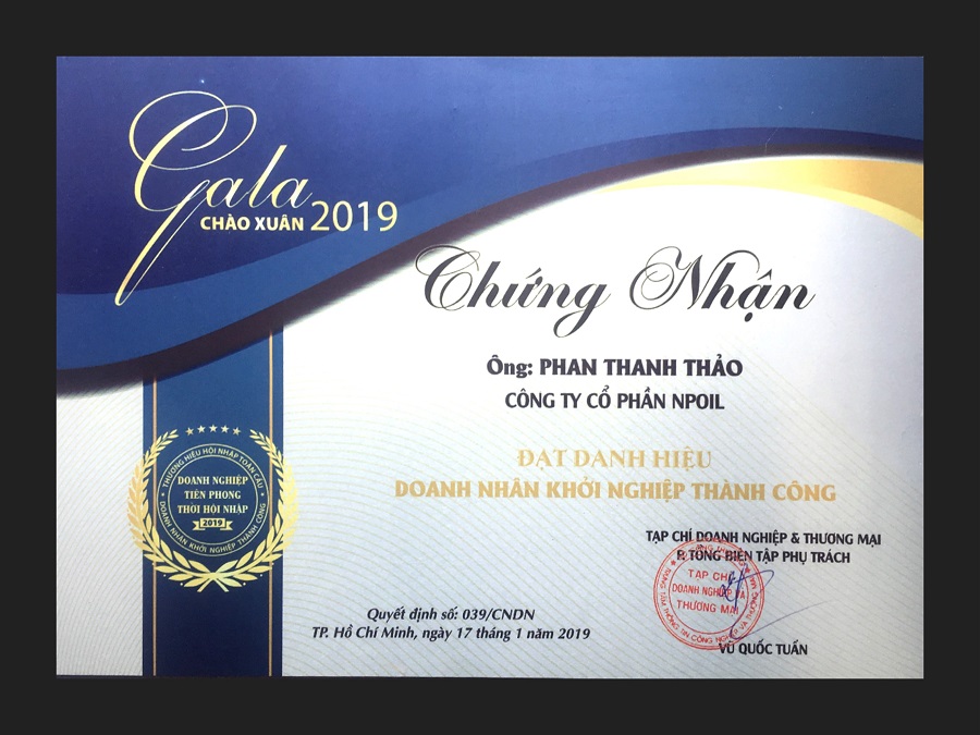 doanh nhân khởi nghiệp thành công 2019 CEO Phan Thảo