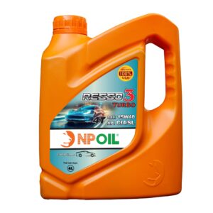 DẦU ĐỘNG CƠ Ô TÔ CAO CẤP RESSO 3 TURBO API CI4SL 15W40 CAN 4 LÍT