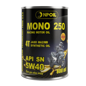 DẦU NHỚT XE MÁY MONO 250 API SN 5W40 DUNG TÍCH 800mL