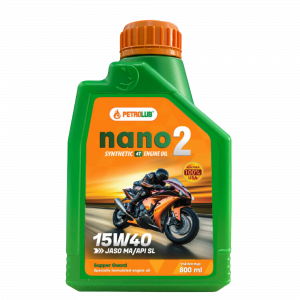 DẦU NHỚT XE MÁY NANO 2 API SL 15W40 800mL