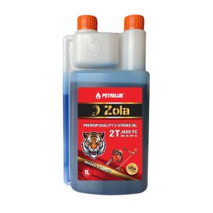 Dầu động cơ 2 thì PETRO ZOLA màu xanh