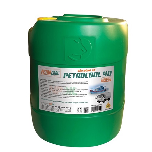 dầu động cơ tải tàu petrocool 40
