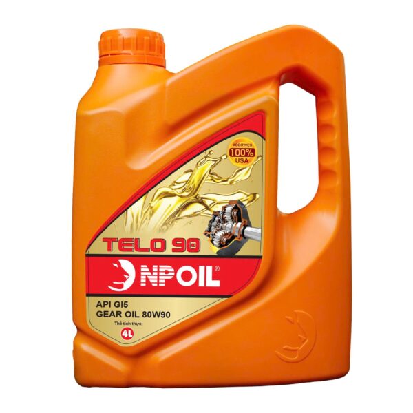 DẦu CẦu HỘp SỐ Np Telo 90 Api Gl5 Can 4 LÍt