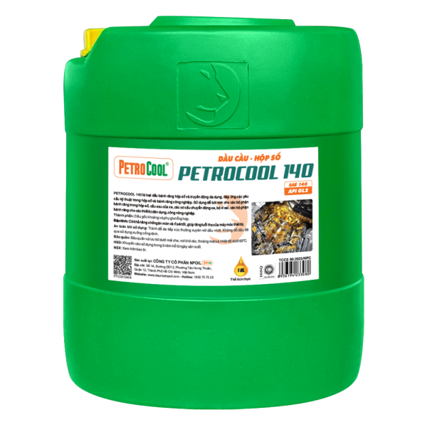 DẦU CẦU HỘP SỐ PETROCOOL 140 CAN 18L