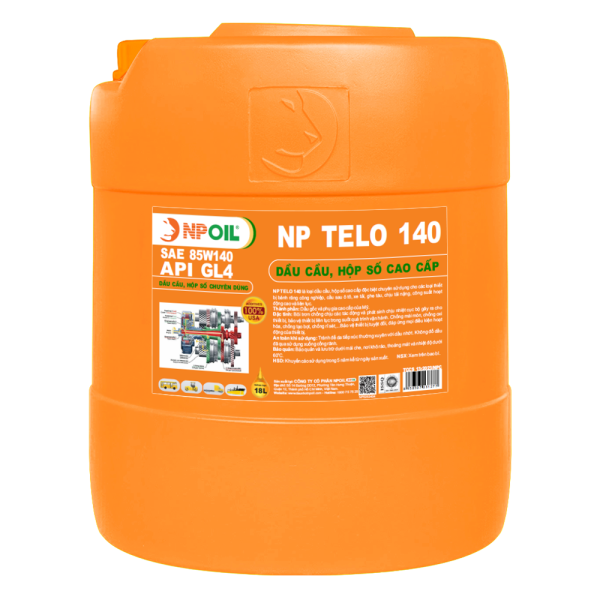 DẦU CẦU HỘP SỐ TELO 140 GL4 CAN 18L