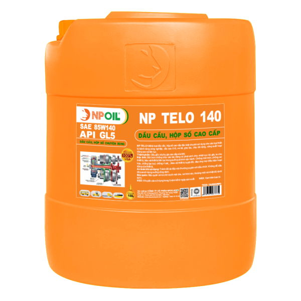 DẦU CẦU HỘP SỐ TELO 140 GL5 CAN 18L