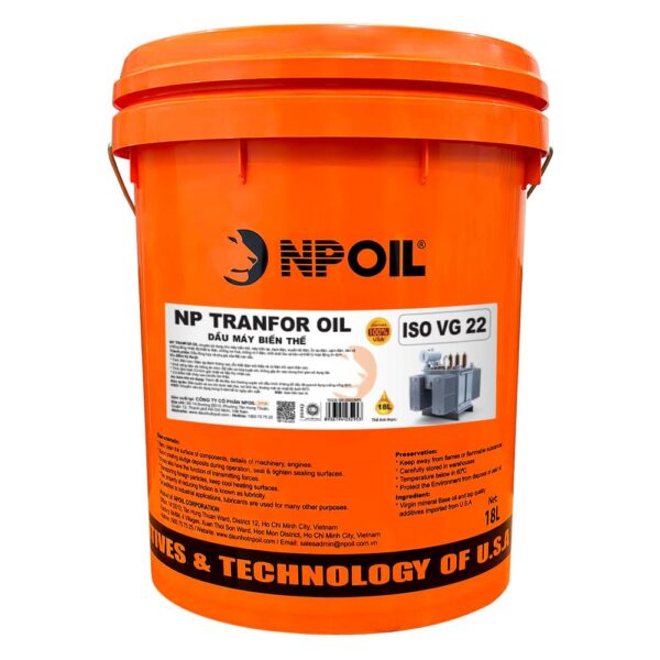 DẦU MÁY BIẾN THẾ TRANSFOR OIL 22 XO 18L