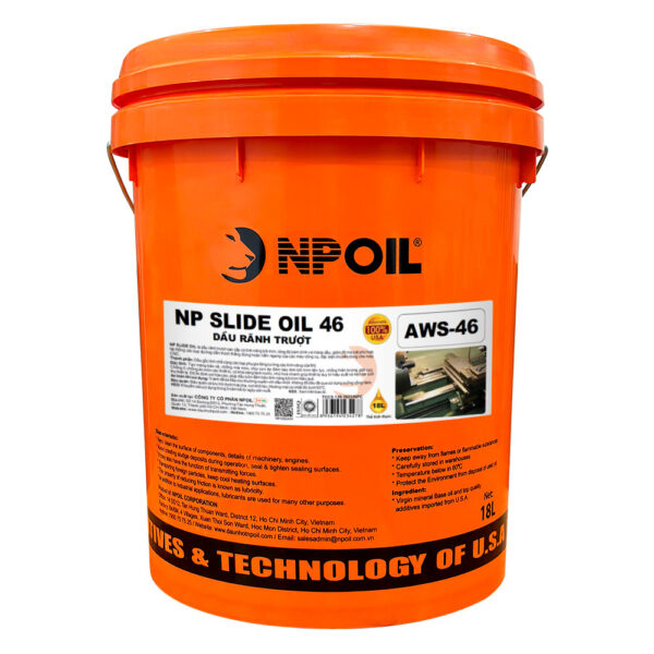 DẦU RÃNH TRƯỢT NP SLIDE OIL 46 XO 18L