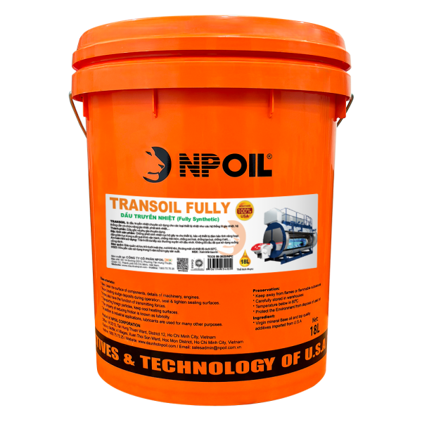 DẦU TRUYỀN NHIỆT TRANSOIL(Fully) XO 18L