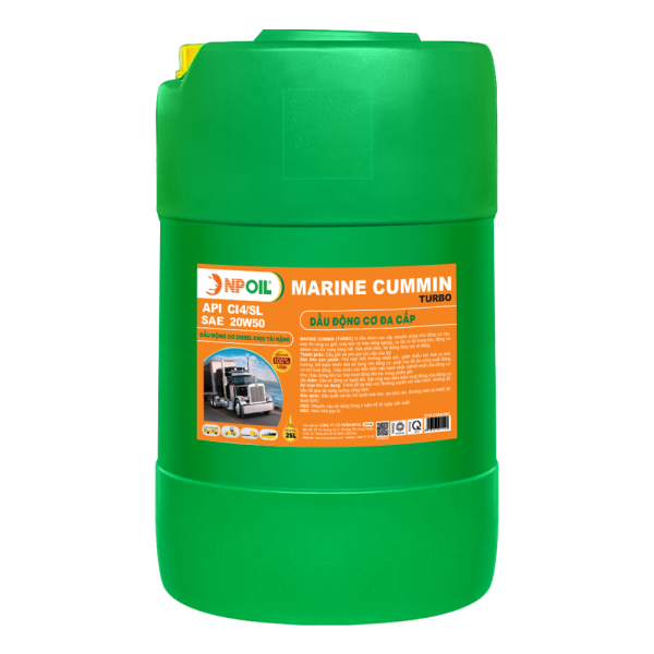 MARINE CUMMIN 20W50, CAN25L