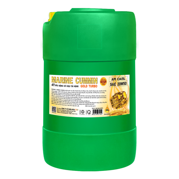 MARINE CUMMIN GOLD 20W50, CAN 25L