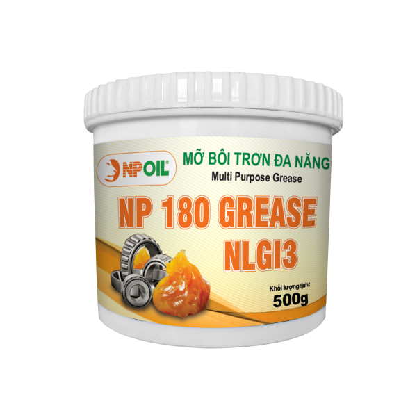 Mỡ bôi trơn, mỡ bò NP 180 NLGI3 GREASE, HU 500G