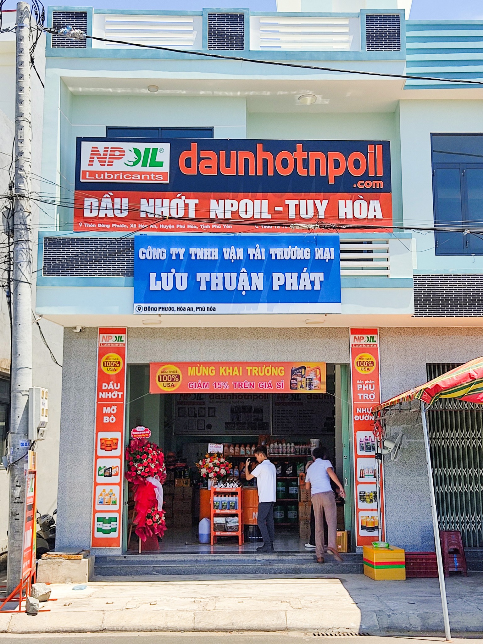 Dầu Nhớt NPOIL Thuận Phát Tuy Hòa