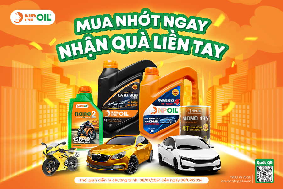 MUA NHỚT NGAY NHẬN QUÀ LIỀN TAY