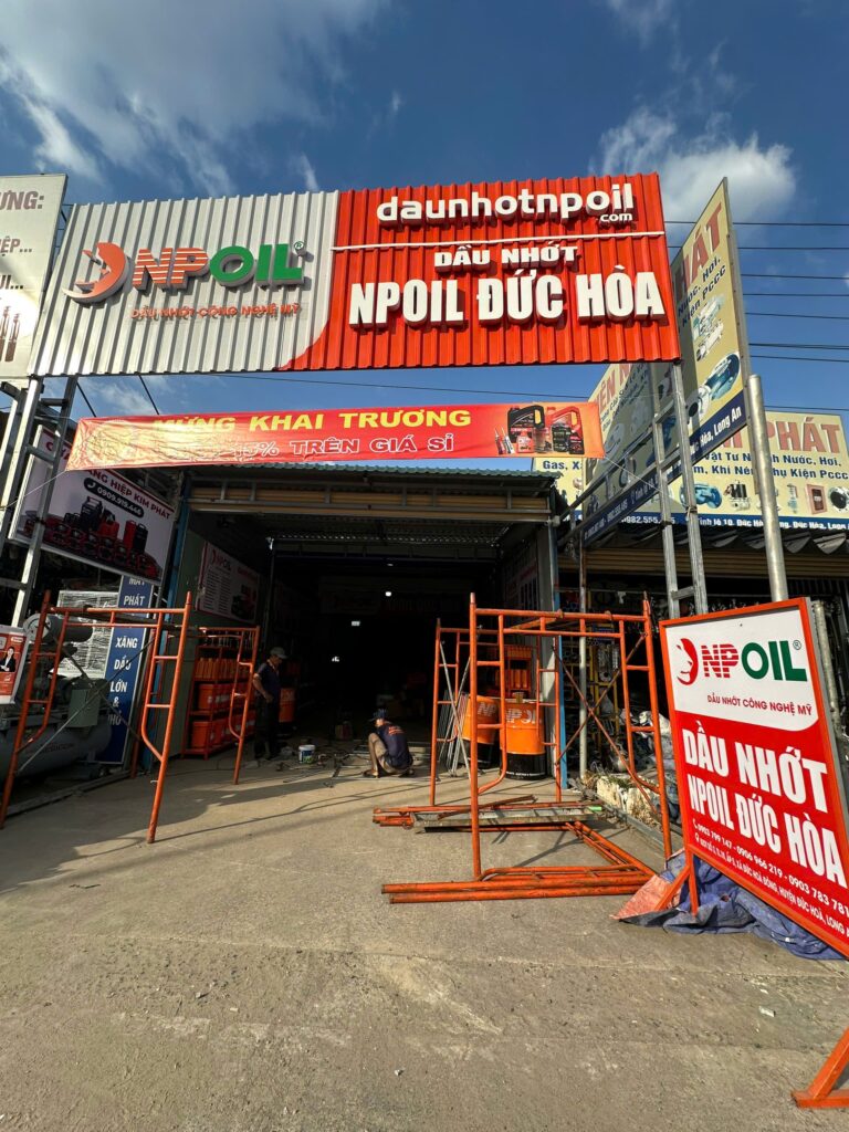 CỬA HÀNG DẦU NHỚT NPOIL ĐỨC HÒA