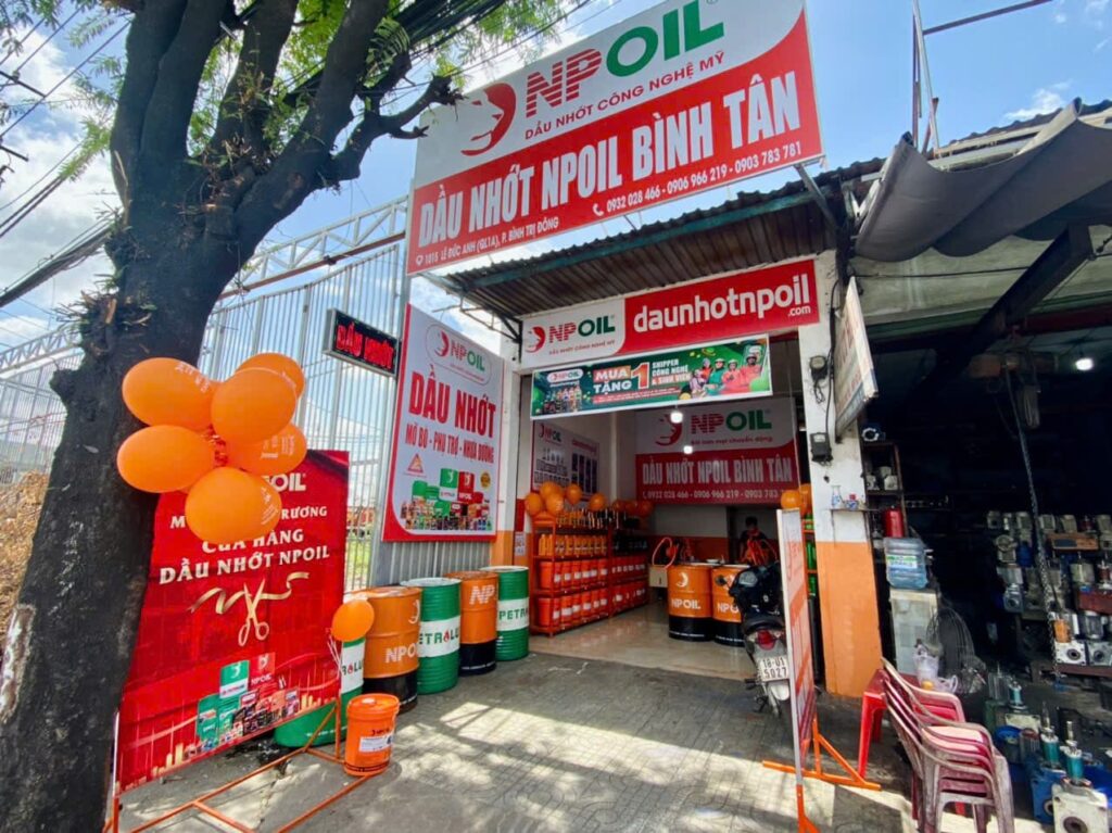 Cửa Hàng Dầu Nhớt Npoil Bình Tân