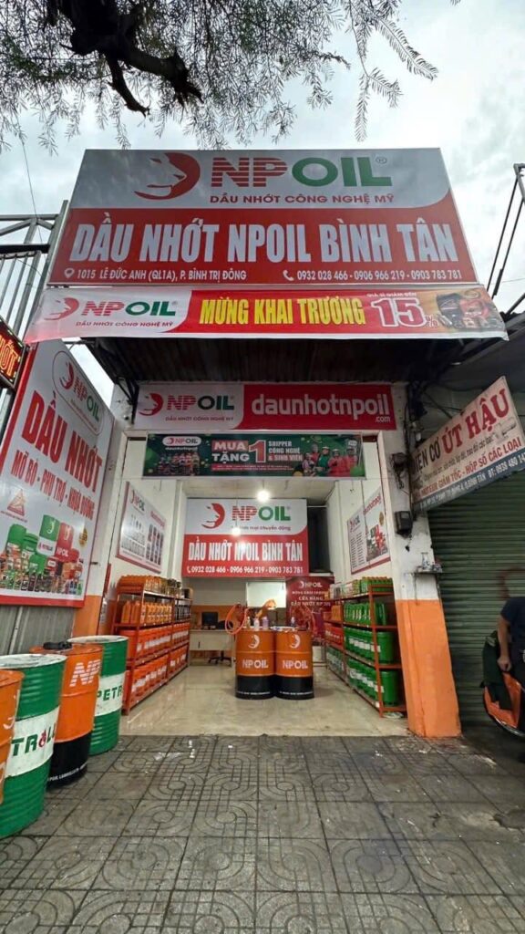 Khai TrƯƠng CỬa HÀng DẦu NhỚt Npoil BÌnh TÂn