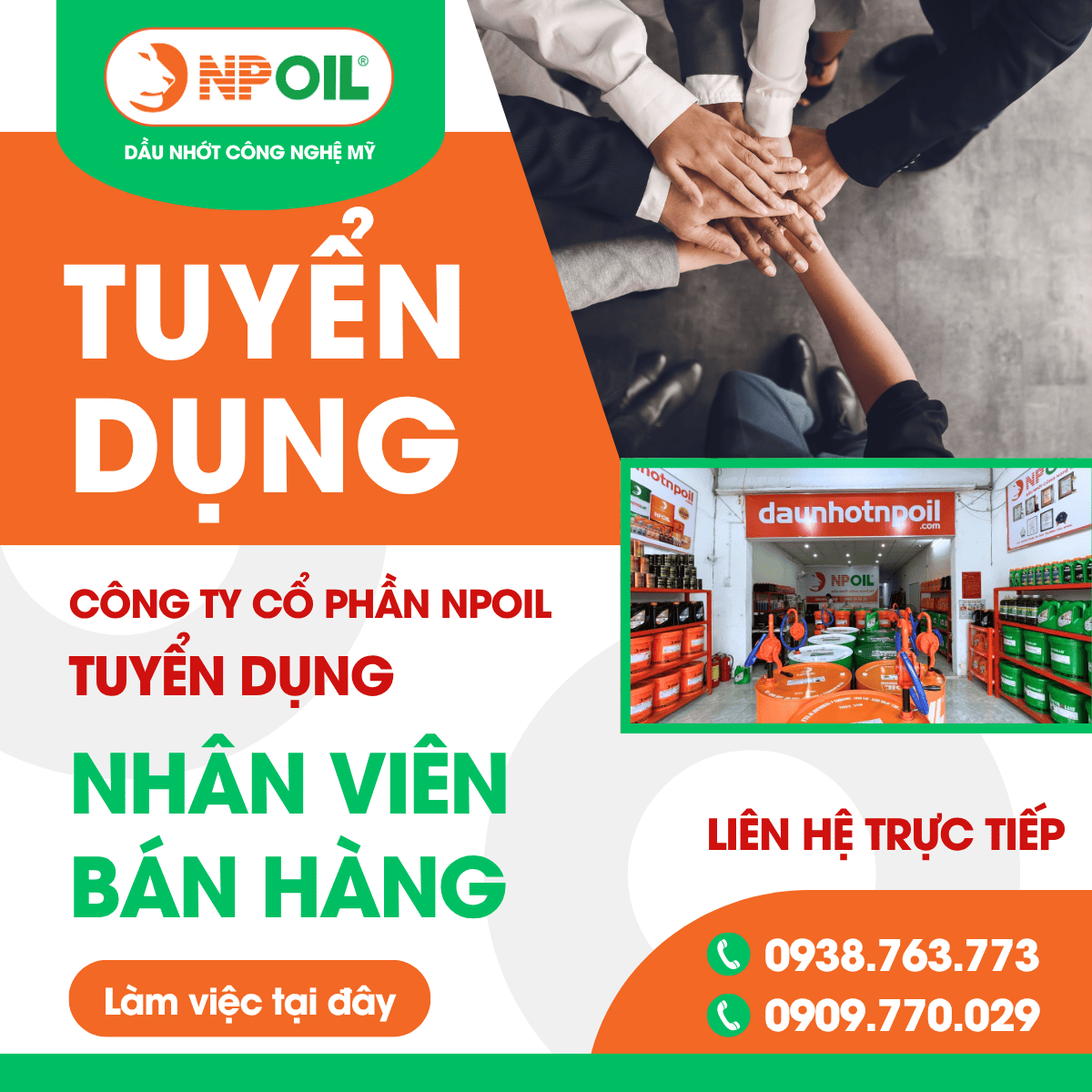 Tuyen Dung Nv Ban Hang