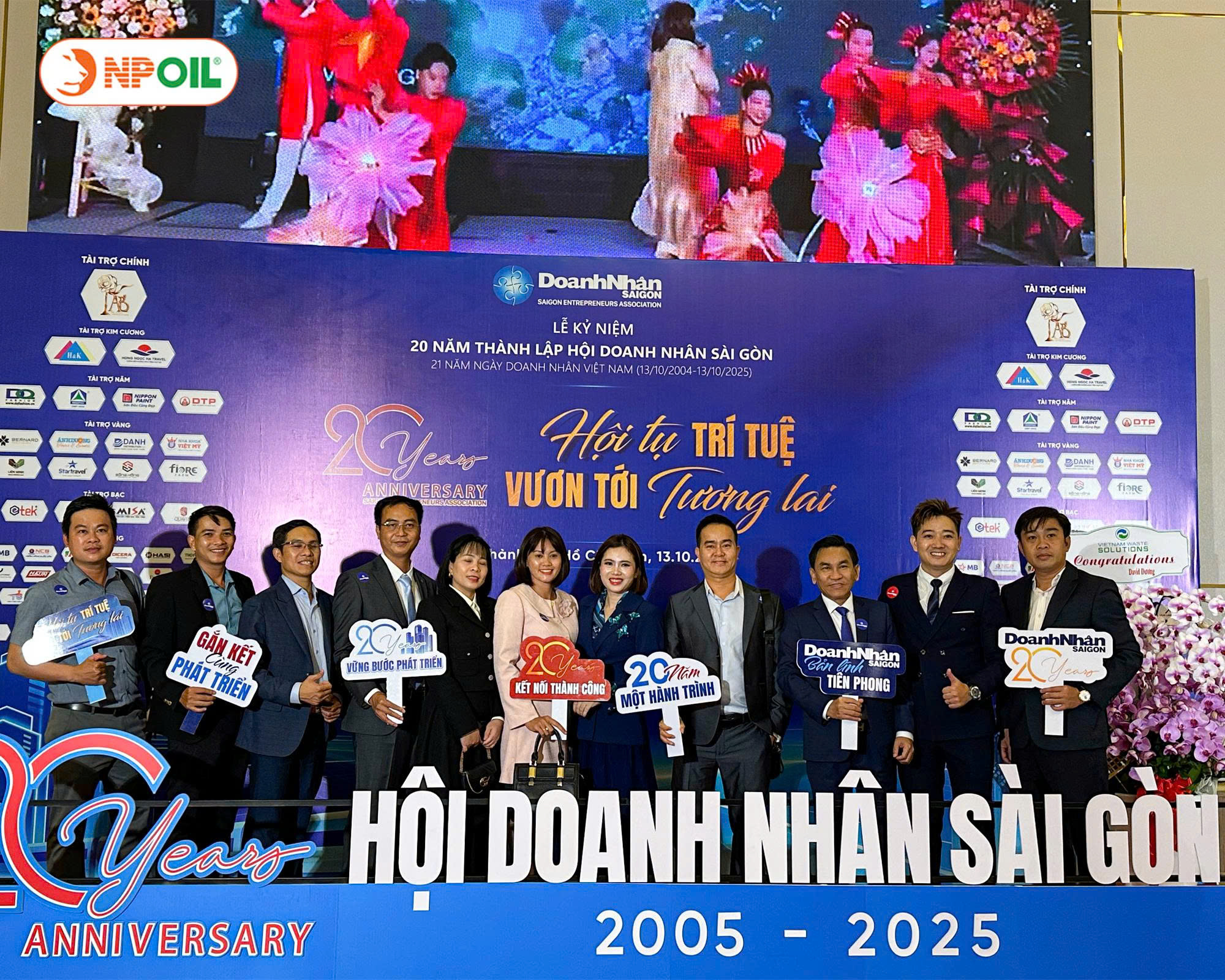 KỶ NiỆm 20 NĂm HỘi Doanh NhÂn SÀi GÒn – HỘi TỤ TrÍ TuỆ, VƯƠn TỚi TƯƠng Lai