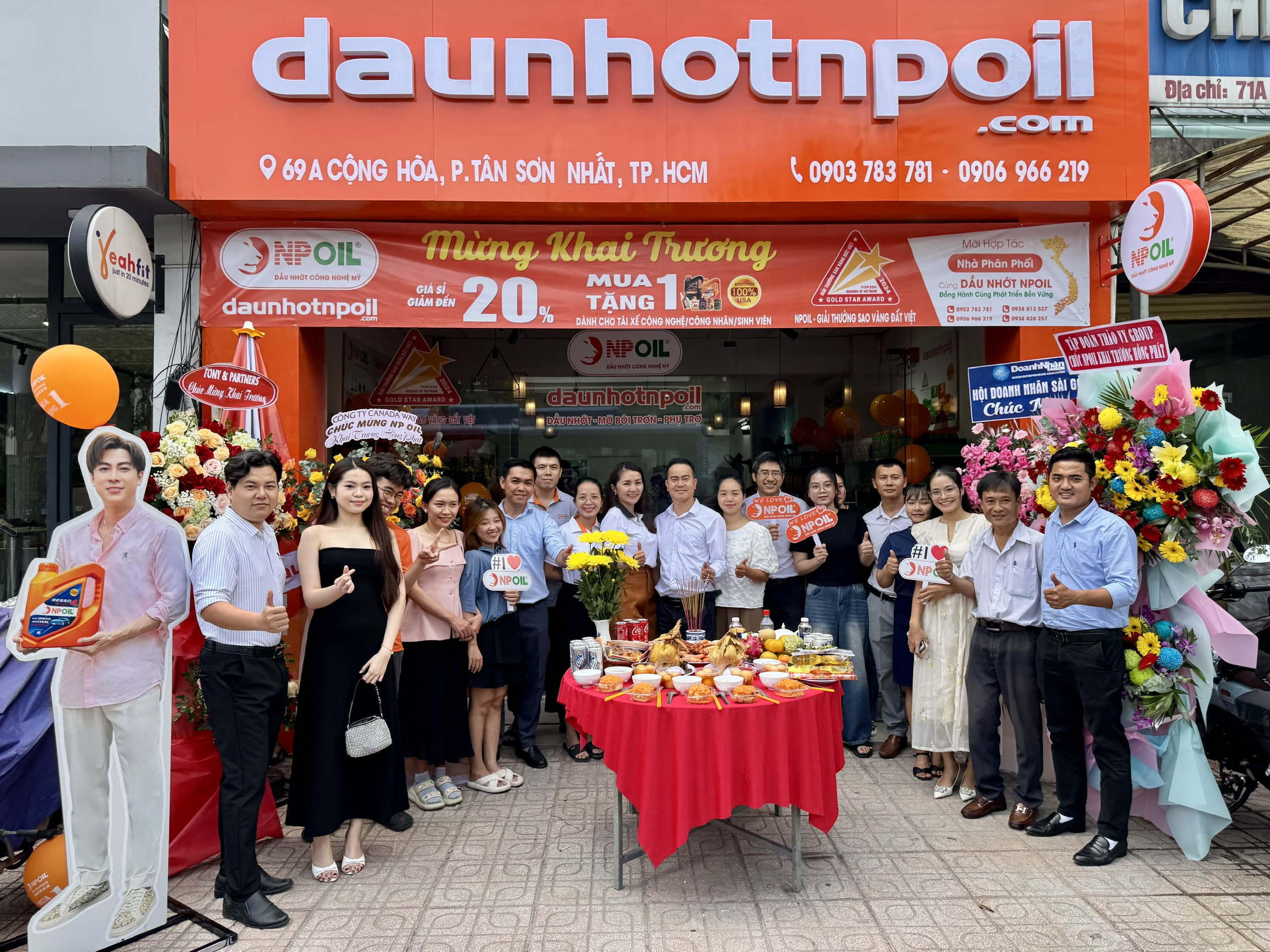 Khai TrƯƠng Showroom DẦu NhỚt Npoil CỘng HÒa