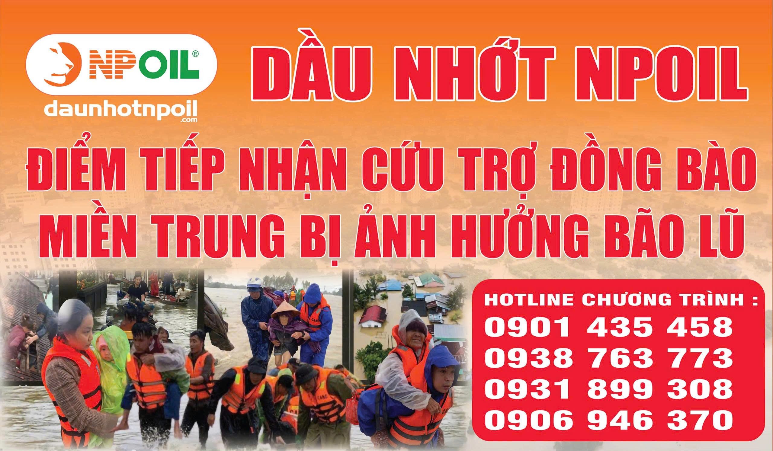 Npoil KÊu GỌi Chung Tay HƯỚng VỀ MiỀn Trung ThÂn YÊu